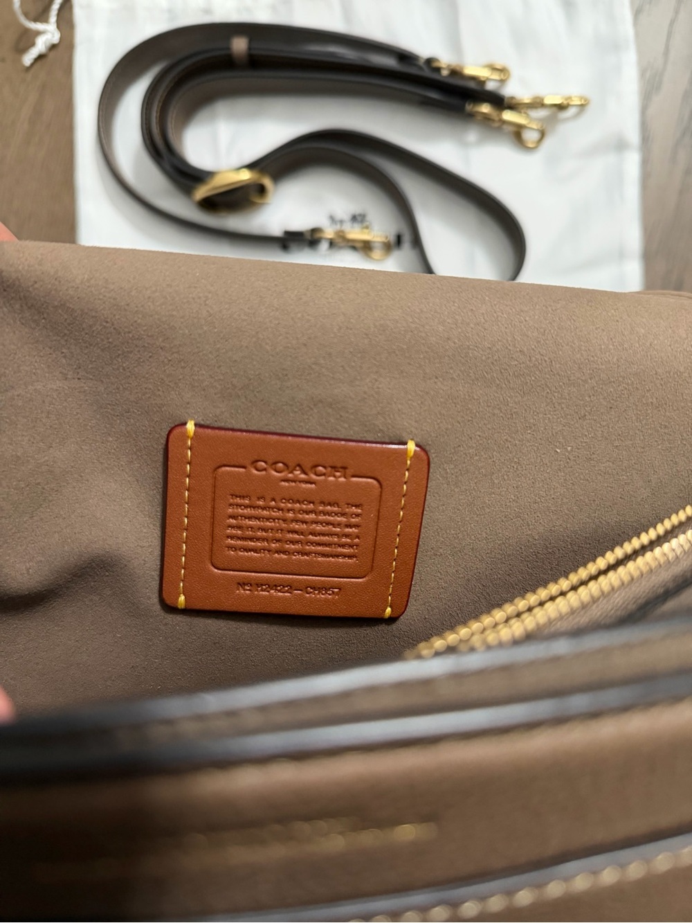 Coach Tabby Shoulder Bag 26 - Picture 11 of 15